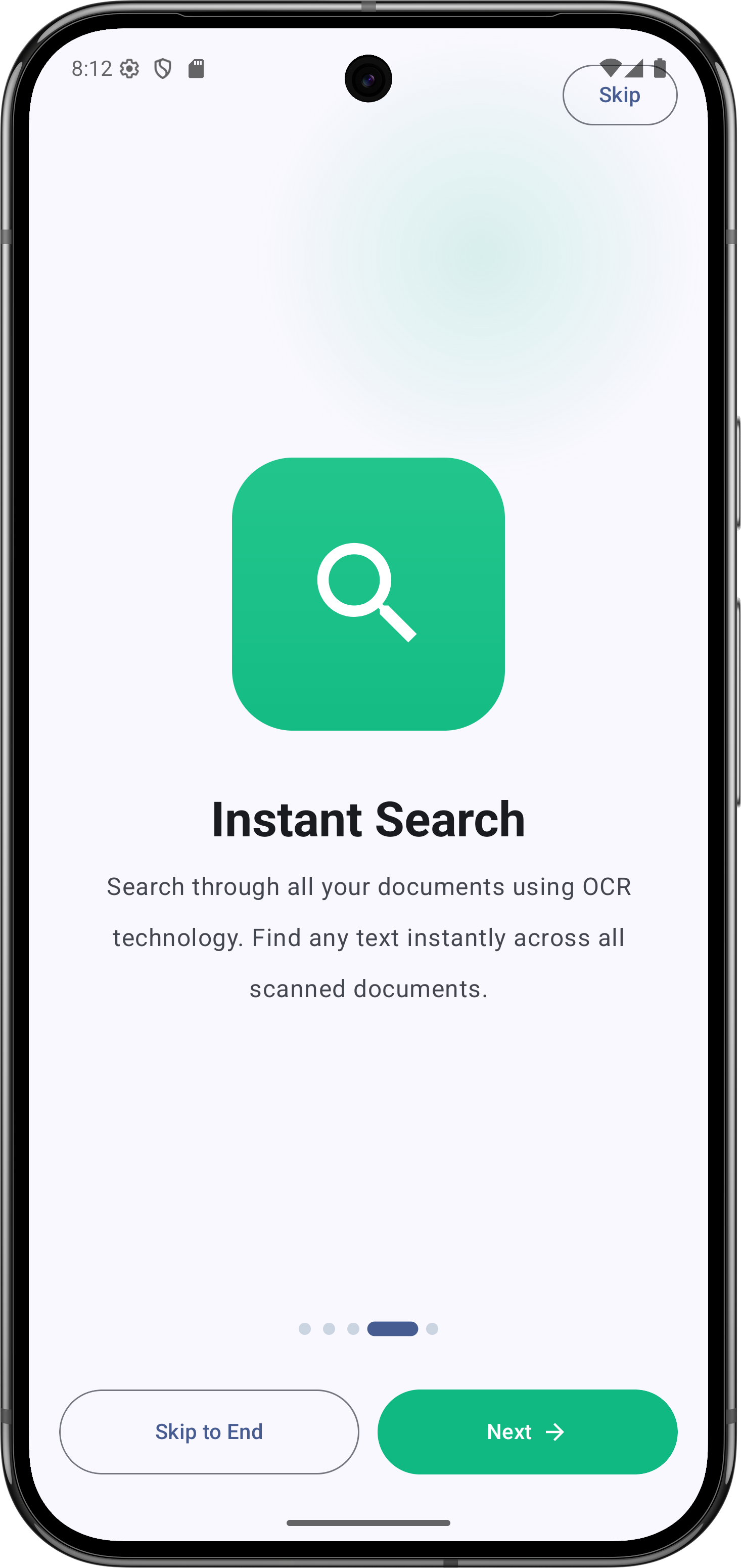 Kanzly document detail screen